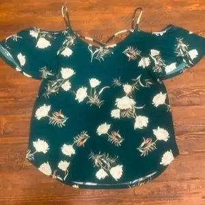 Kaileigh valette cold shoulder blouse 2025